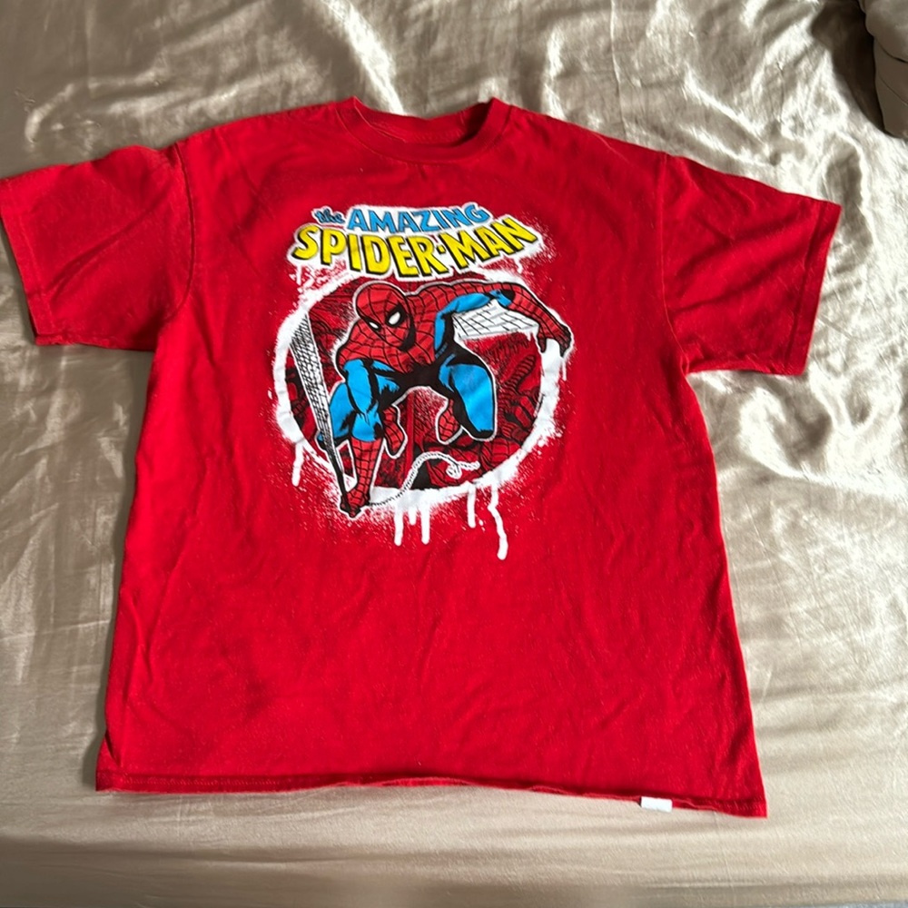 Marvel spider man shirt: kids XXL